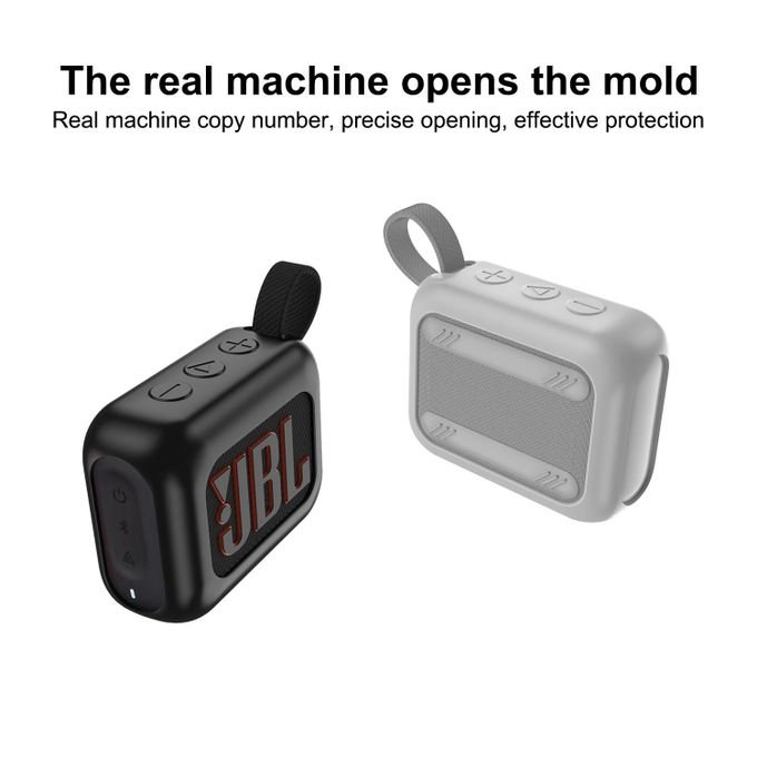 Silicone Protective Case for JBL Go 4 Wireless Bluetooth Speaker (Black) in kumasi