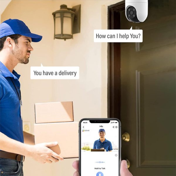 3MP EZVIZ Wi-Fi Camera with Pan and Tilt Feature