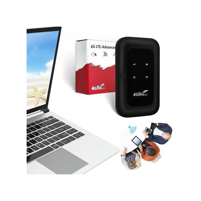 Portable 4G LTE Mobile Wi-Fi – Black