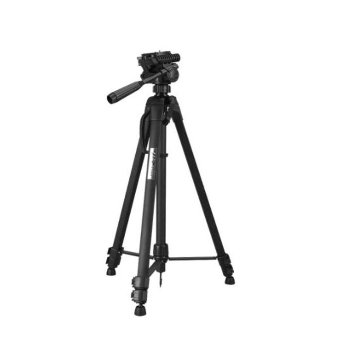6ft Black Camera and Camcorder Tripod
