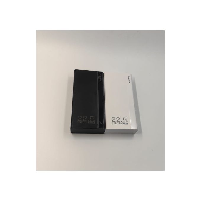 High-Capacity 22.5W PD Power Bank 20000mAh Fast Charger with Digital Display – BLACK
