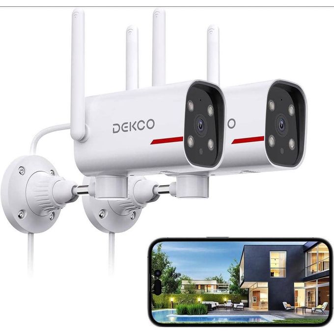 Heimvision HM 311 White Outdoor WiFi Security Camera – Set of 2