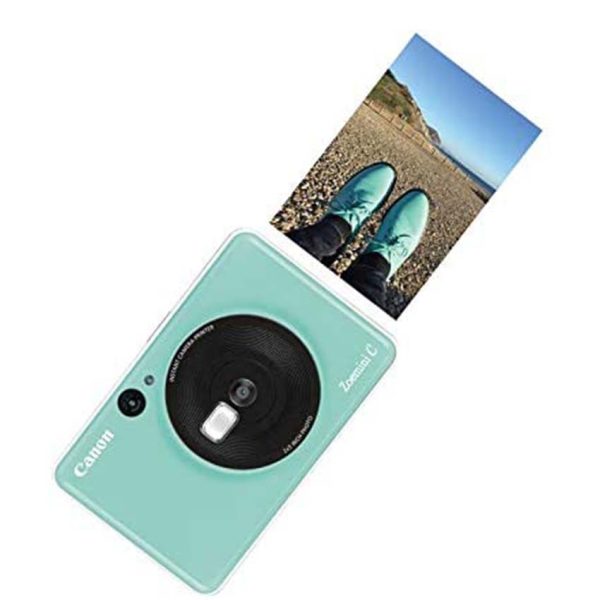 Mint Green Canon Zoemini C Instant Camera Printer