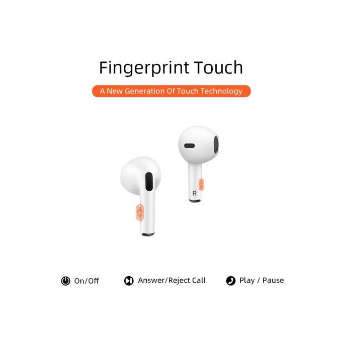 Wireless Bluetooth Earbuds with Touch Control and Microphone