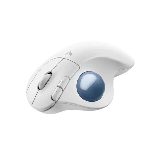 Logitech M575 Ergonomic Bluetooth Trackball Mouse – Off White