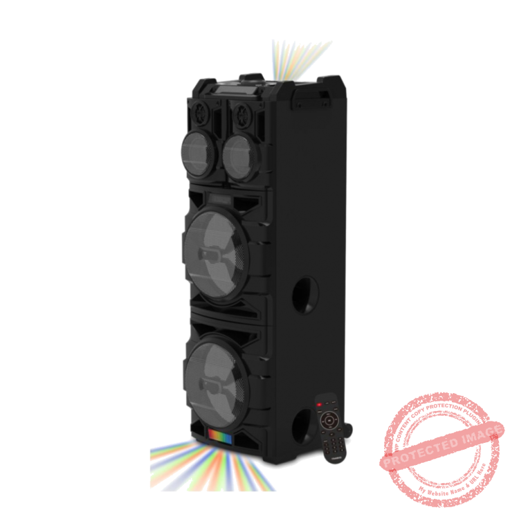 Nasco 120W Bluetooth Dual Tower Speakers | FM, USB [Model: NAS-FST-1200WBT2]