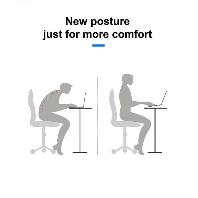 Silver Adjustable Foldable Laptop Stand Holder