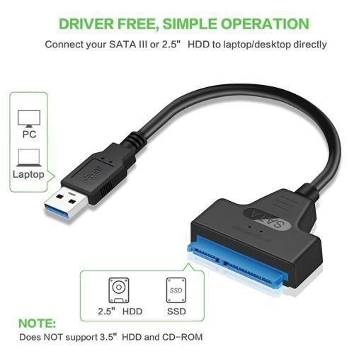 Buy SATA to USB 2.0 Adapter Cable in Adum
