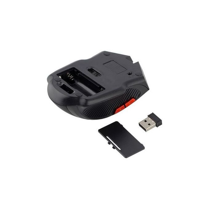 Portable 2.4G Wireless Gaming Mouse – 2400DPI in Silver in kumasi
