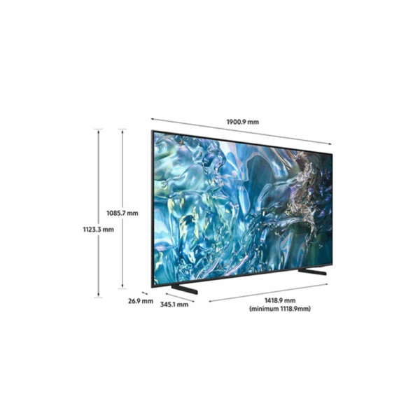 Samsung 75-Inch Flat QLED 4K Smart TV with Smart Hub