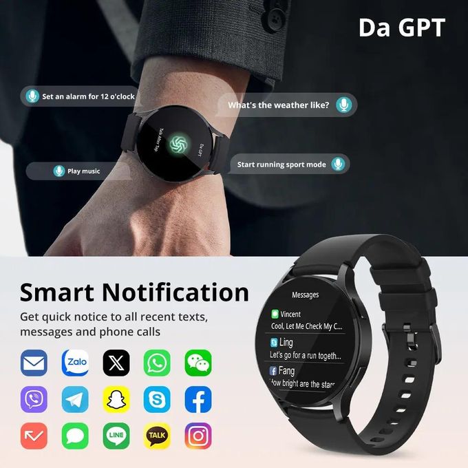 Colmi i28 Ultra Smartwatch – 1.43 Inch Display in Silver