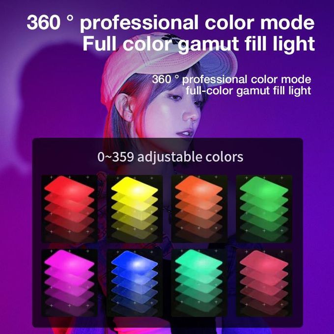 U25 25W High Power RGB Full Color Beauty Fill Light — product view 5