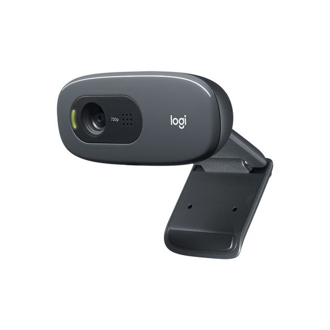 Logitech C270 HD Webcam - Black