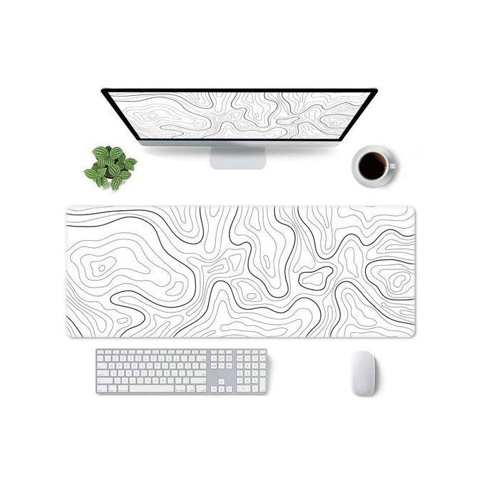 Oversized Abstract Mouse Pad, Dimensions: 400 x 900 x 2 mm