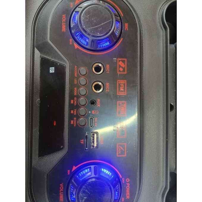 WEYON Black Bluetooth Portable Speaker with Remote Control – Model 833