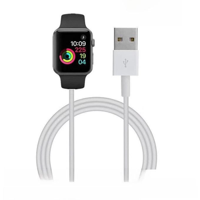 Magnetic Wireless Charger for Apple Watch Series 1-9 – 1m USB Aluminum Alloy (Boxed) in kumasi