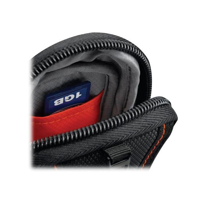 Case Logic Small Nylon Camera Bag – DCB301K – Black and Red — product view 5