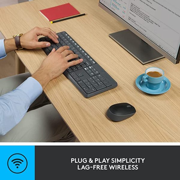 Logitech MK235 Wireless Keyboard and Mouse Combo