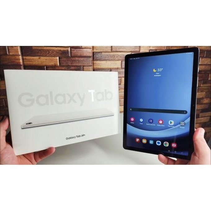 Samsung Galaxy Tab A9+ Tablet 11” 64GB ROM + 4GB ROM Android Tablet - 5G - silver