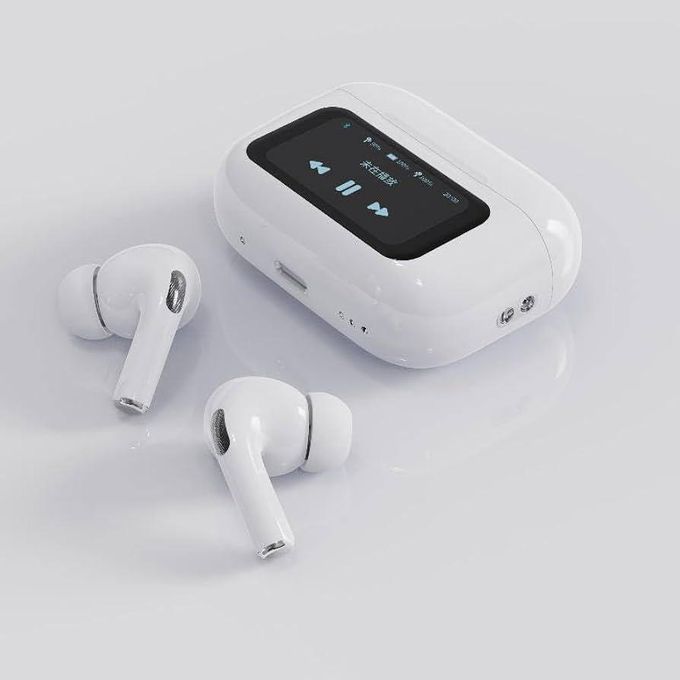 White Touchscreen In-Ear AirPods Pro with ENC/ANC