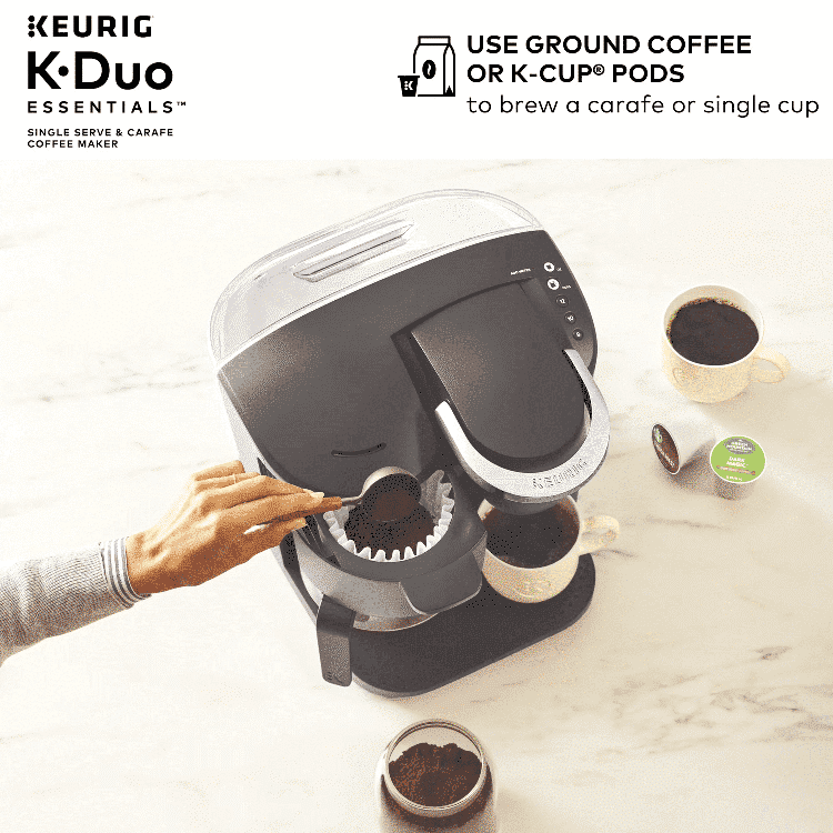 Keurig K-Duo Essentials Carafe Coffee Maker – Black — product view 2