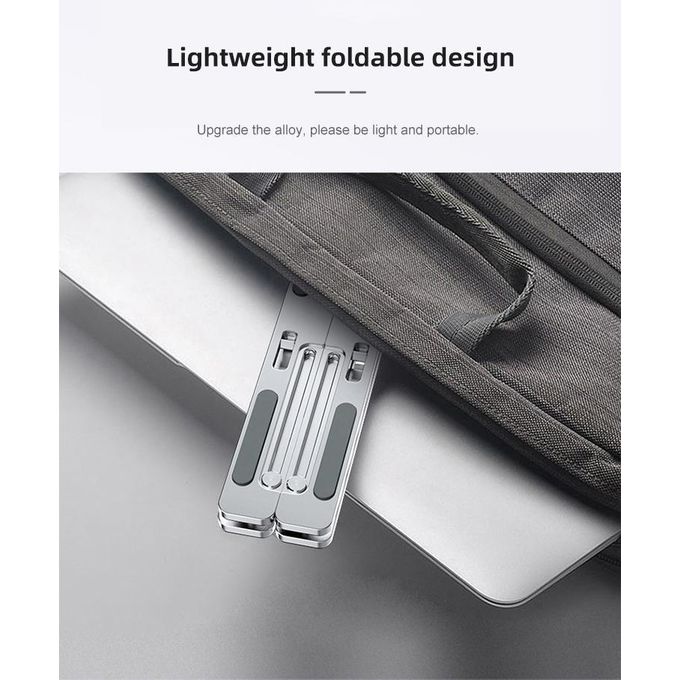 Adjustable Bracket for Foldable Laptop and Tablet Stand
