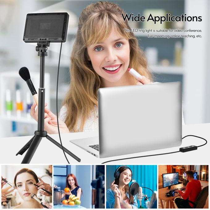 USB Lighting Setup for Live Video Streaming
