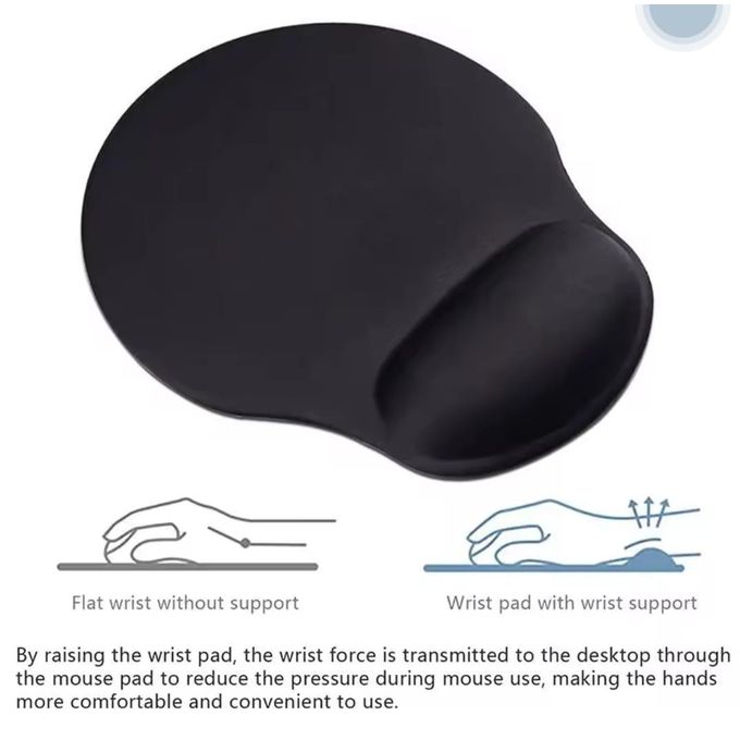 Fg Comfort EVA Protective Wrist Mouse Pad – Soft Sponge Design for Gaming and Computer Use – Cute Desk Accessory
