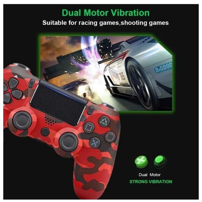 Red Bluetooth GamePad for PS4 in kumasi