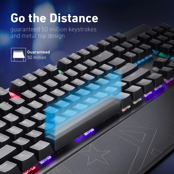 Vertux Toucan Mechanical Wired Gaming Keyboard
