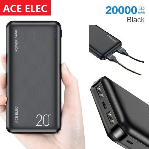 Buy Ace Elec Power Banks 20000 MAh Utra Slim Portable Fast Charger in Kumasi