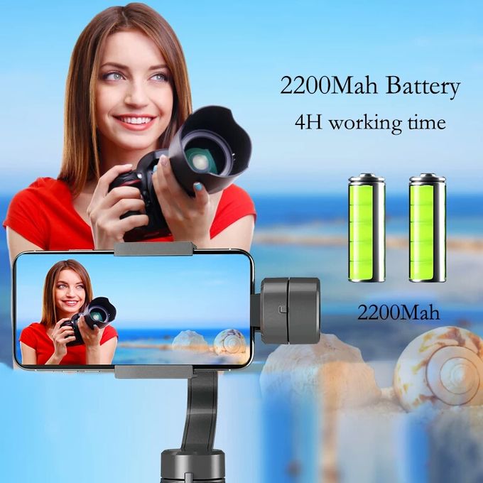 Black Handheld Gimbal Stabilizer