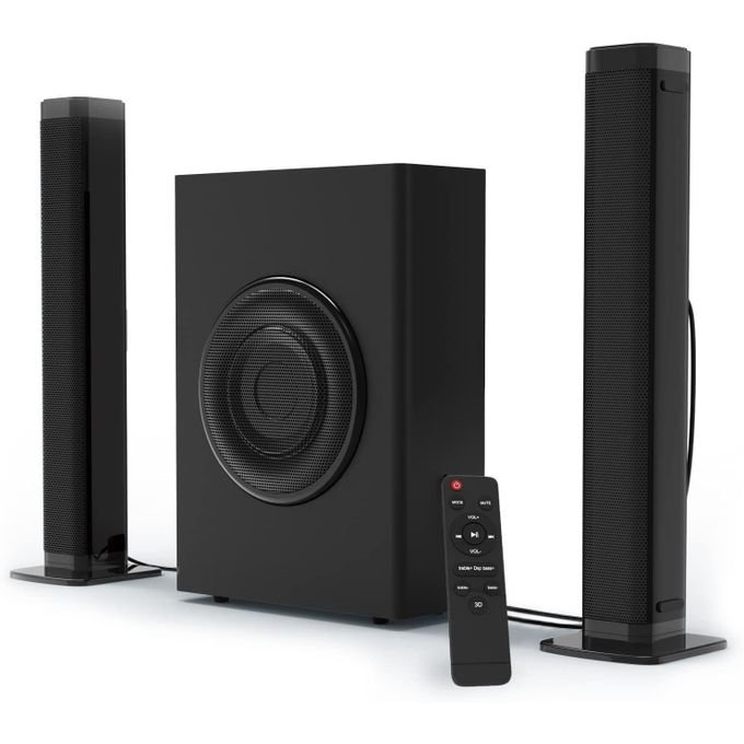 High-Powered Professional Wireless Soundbar Subwoofer – 9000W to 9500W – Black 2025 Model in kumasi