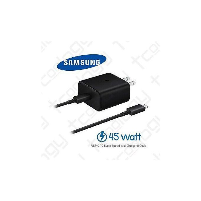 Samsung 45W Charger with 2 Pins – Rapid Fast Charging