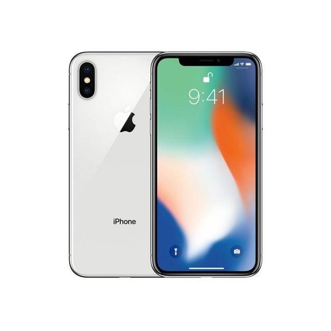 Apple iPhone X – 256GB Storage – 3GB RAM – 5.8-inch Display – 12MP Rear Camera/7MP Front Camera – 2716mAh Battery – Silver