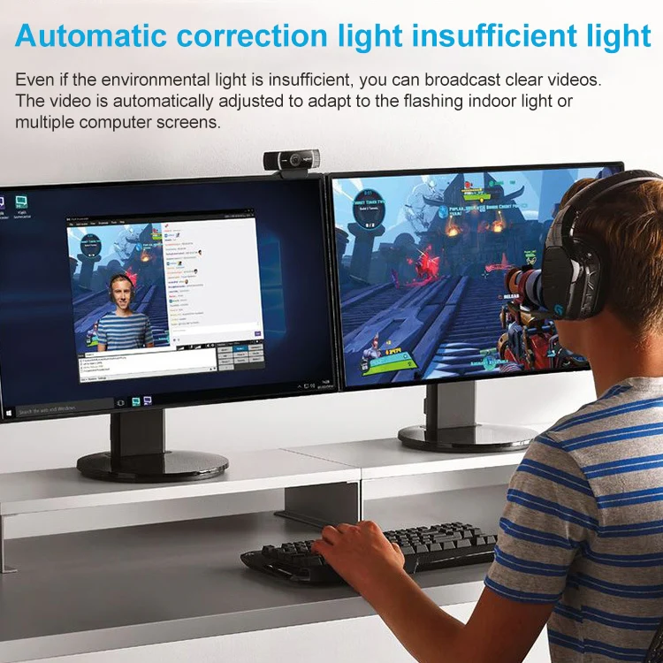 Buy Logitech C922 Pro HD Pro Autofocus Built-in Stream Webcam 1080P Web Camera in Kumasi
