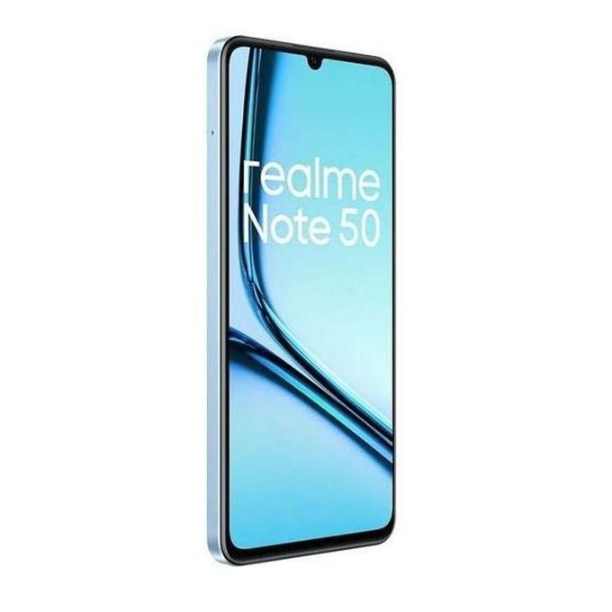 Realme Note 50 Dual SIM – 6.7” HD+ Display – 13MP AI Rear Camera / 5MP Front Camera – 64GB Storage – 3GB RAM – 5000mAh Battery – IP54 Dust and Water Resistant – Sky Blue +…