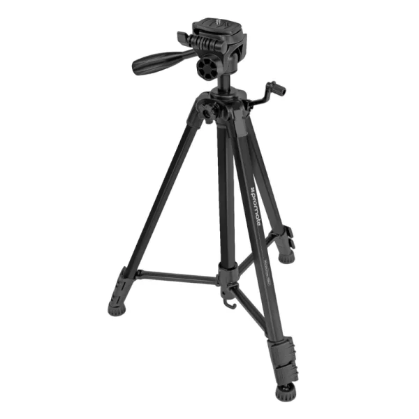 Promate 3-Section Aluminum Alloy Tripod with Quick-Release Plate