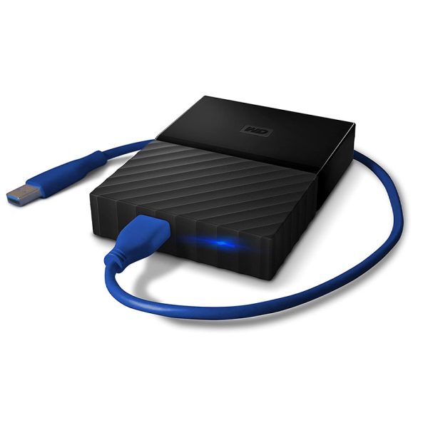 WD My Passport 2TB Portable External Hard Drive – Blue