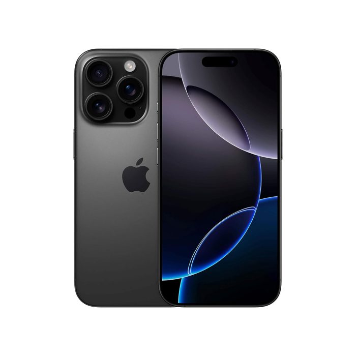 iPhone 16 Pro Max 256GB – Black Titanium, Physical SIM + eSIM