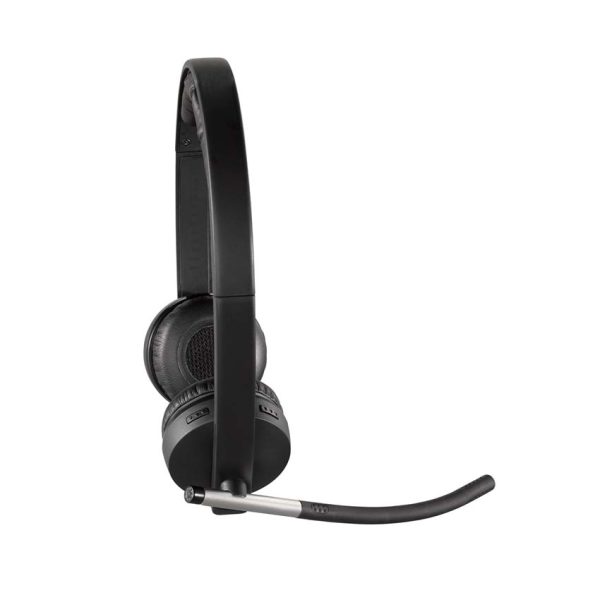 Logitech H820E Wireless Dual Stereo USB Headset – Black