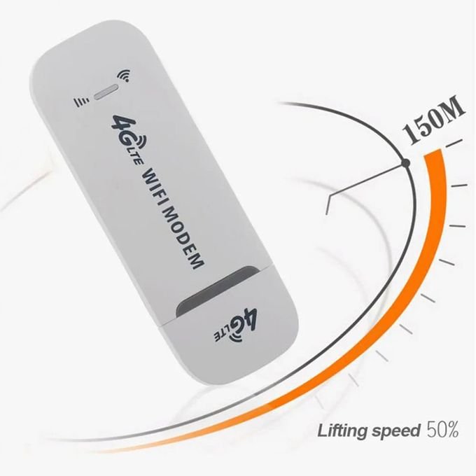 Portable Wireless WiFi Adapter - 4G LTE USB Modem Stick with 150Mbps Speed for Home and Office Use