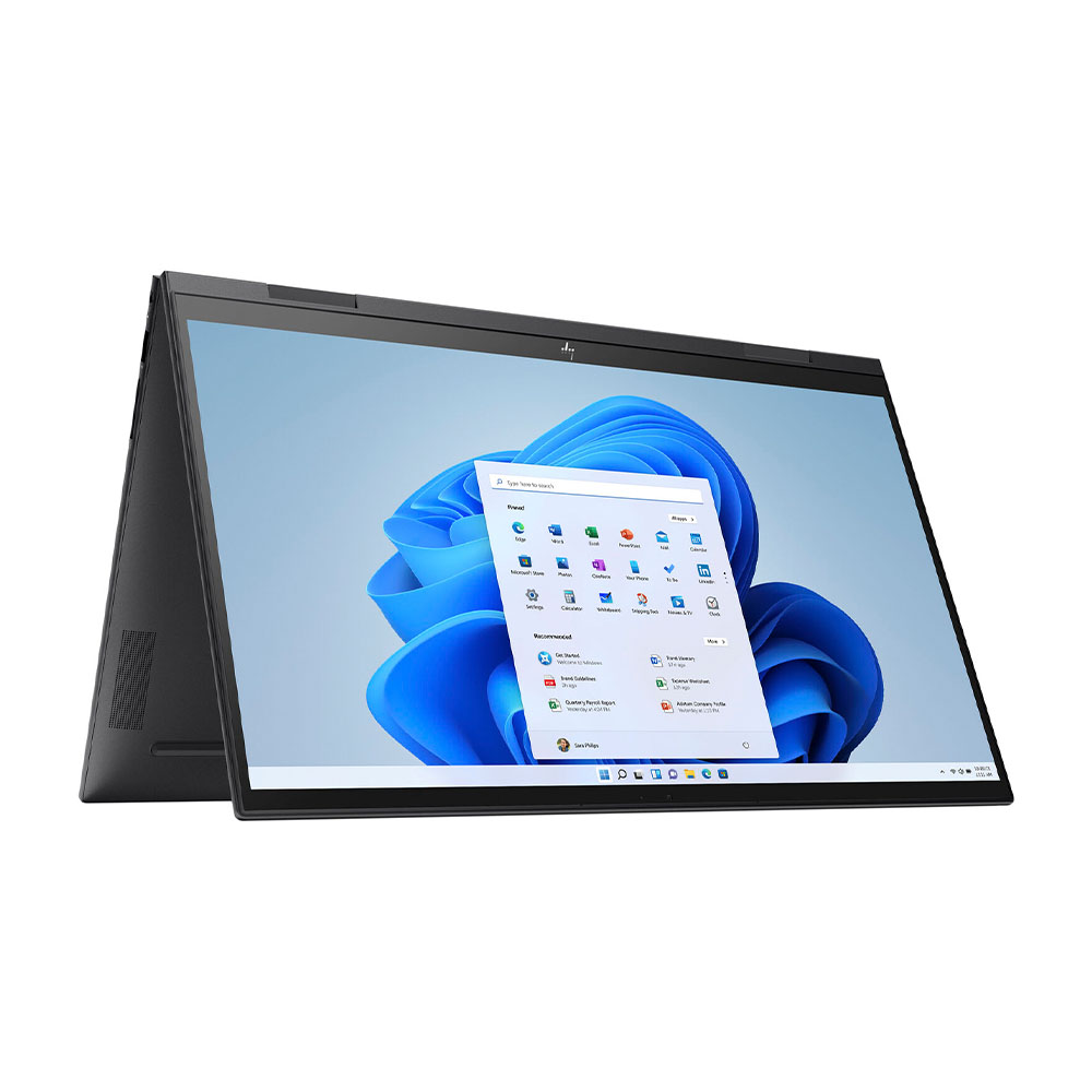 HP Envy X360 R5 7530U Laptop - 8GB DDR4 RAM, 256GB SSD, 15.6-Inch Touchscreen, Black with Complimentary Eldo Pro Laptop Bag, Wireless Mouse, and Mouse Pad