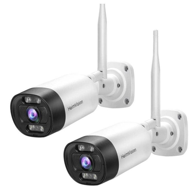 Heimvision HM 311 White Outdoor WiFi Security Camera - Set of 2