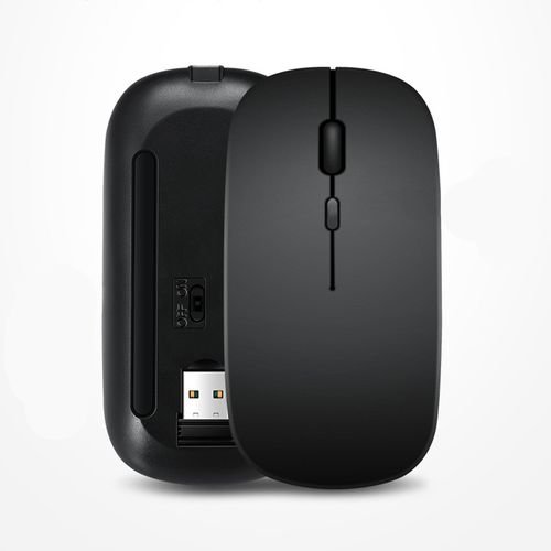 Buy 2.4G Optical Wireless Rechargeable Slim Mouse – Black in Kumasi