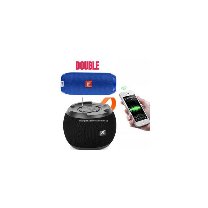 Kisoni C15 Bluetooth Portable Speaker – Black