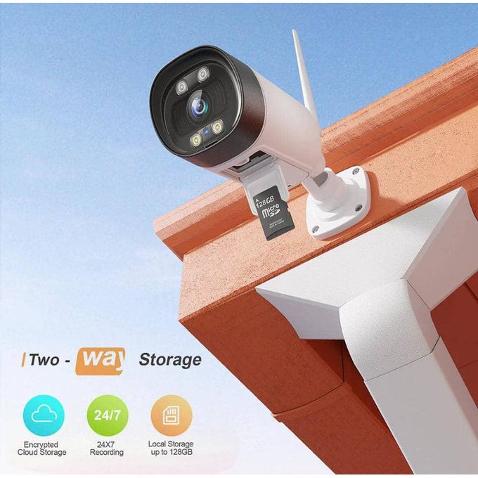 Heimvision HM 311 White Outdoor WiFi Security Camera – Set of 2