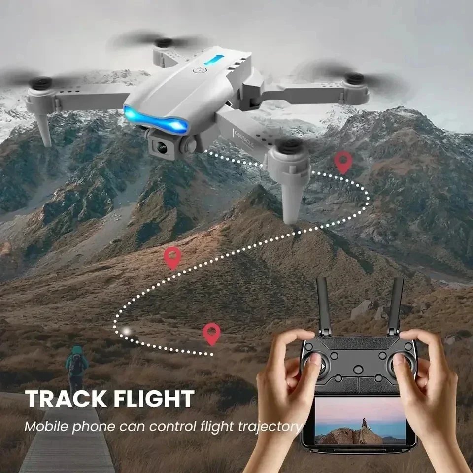 E99 pro drone quadcopter fernbedienung griff viera chsige flugzeuge hd 6k fotografie uav höhen fixierung hubschraubers pielzeug in kumasi — product view 3