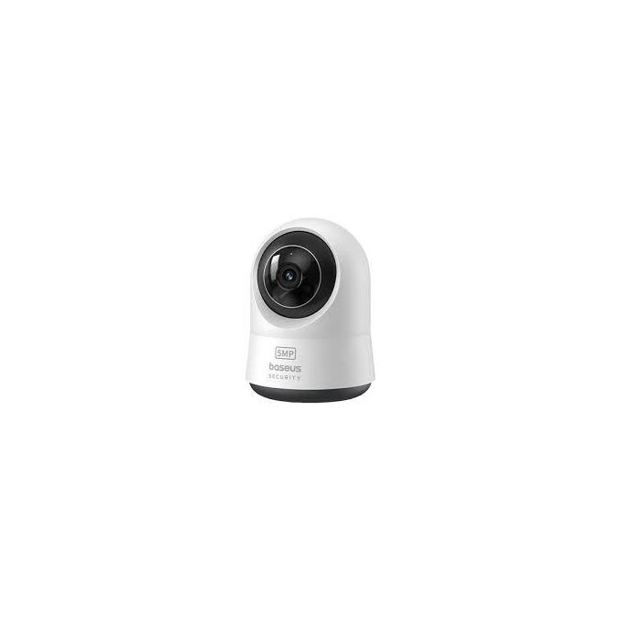 Baseus P1 Indoor Security Camera - 3K Wi-Fi, 360° Pan, Night Vision, Supports Up to 256GB MicroSD - White