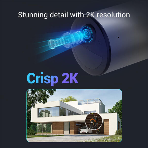EZVIZ 2.0MP WiFi Bullet Camera with Battery